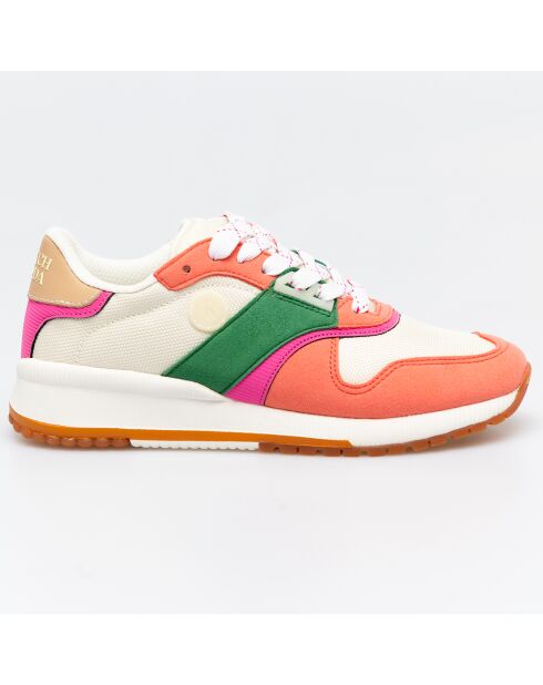 Sneakers Vivi vert/rose