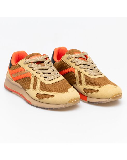 Sneakers Aaron marron/orange