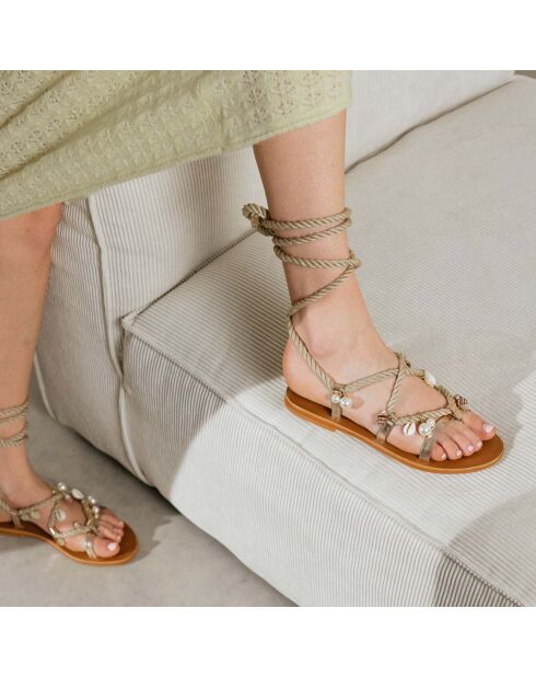 Sandales Wicko platine