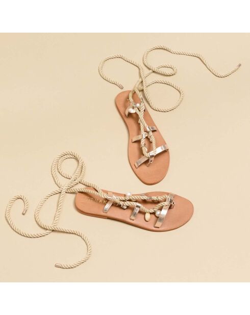 Sandales Wicko platine