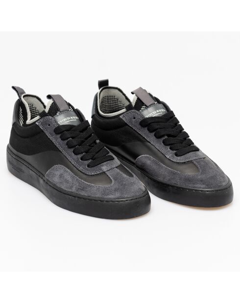 Sneakers en Cuir Nicolas noires