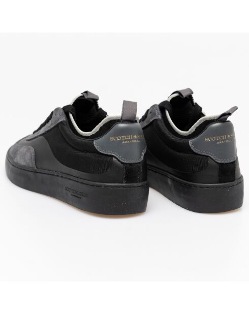 Sneakers en Cuir Nicolas noires