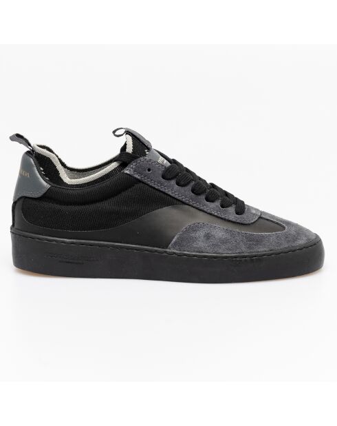 Sneakers en Cuir Nicolas noires