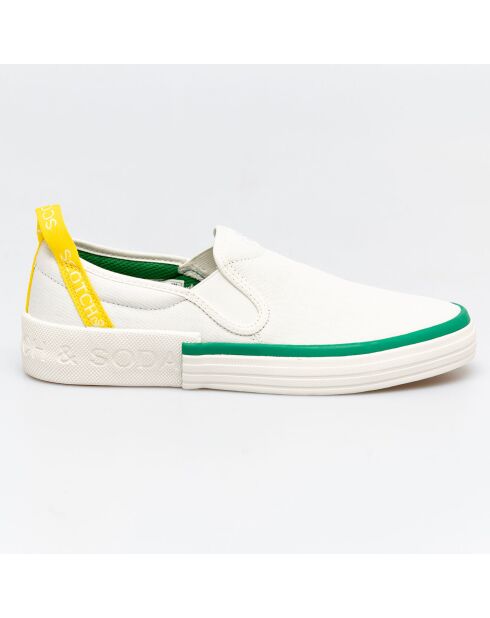 Sneakers Eliot blanc/jaune/vert