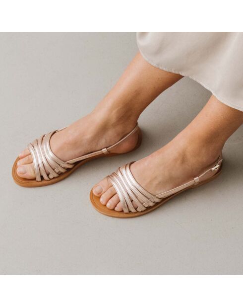 Sandales en Cuir Wroom platine