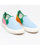 Sneakers Eliot bleu/rose/orange