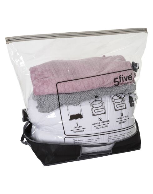 Housse rangement sous vide M - 23.5x3x50 cm