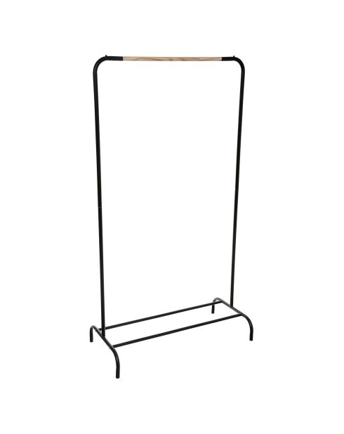Portant à vêtements Artemis simple noir - 28x5x78 cm