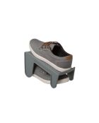 5 Rangements à chaussures gris - 24.5x14x19.5 cm