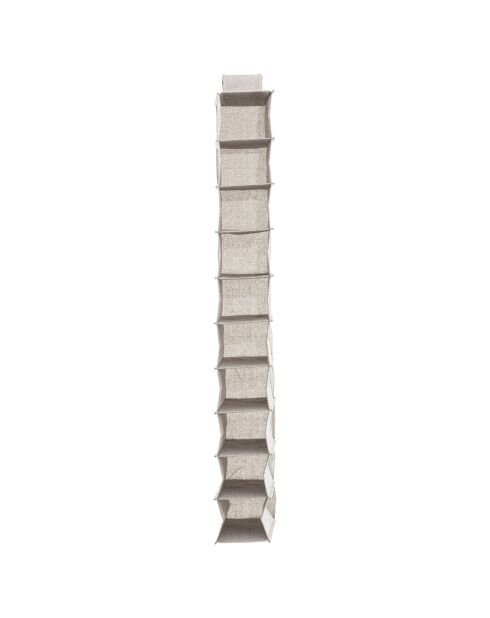 Rangement chaussures 10 Cases Orga - 30x15x120 cm