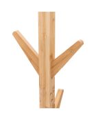 Porte-manteaux, arbre en Bambou - 11x10x81 cm