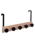 5 Patères en bois
