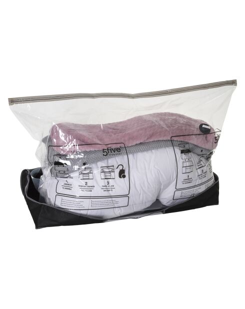 Housse rangement sous vide lit S - 28.5x4x53.5 cm