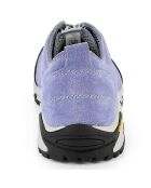 Zapatillas Belinda de piel aterciopelada lila