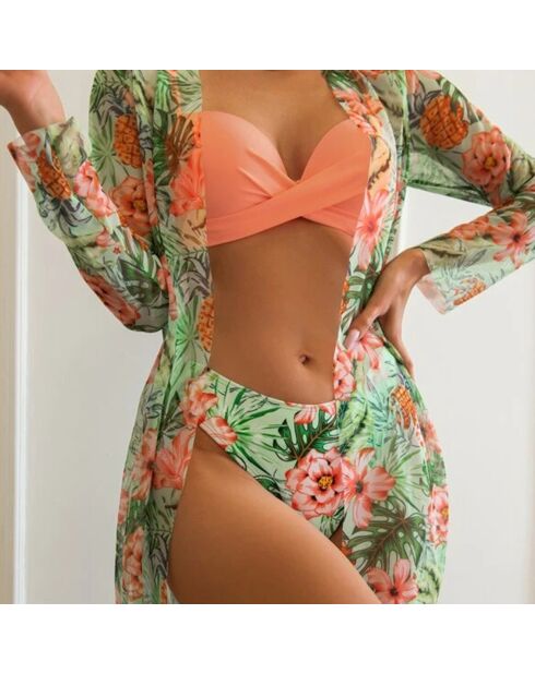 Maillot de bain 3 Pièces Natalia orange