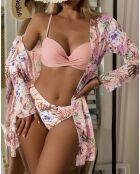 Maillot de bain 3 Pièces Natalia rose