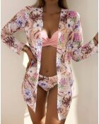 Maillot de bain 3 Pièces Natalia rose