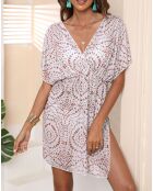 Robe Amina marron
