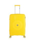 Valigia Orion Yellow Medium Stay 4 ruote singole 65 cm
