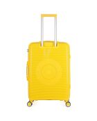 Valigia Orion Yellow Medium Stay 4 ruote singole 65 cm