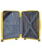 Valigia Orion Yellow Medium Stay 4 ruote singole 65 cm