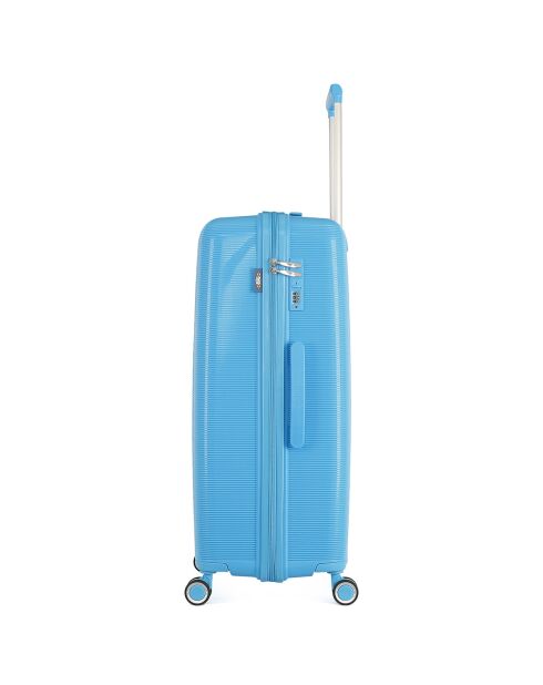Orion Blue Langstreckenkoffer mit 4 Einzelrollen, 75 cm