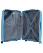 Orion Blue Langstreckenkoffer mit 4 Einzelrollen, 75 cm