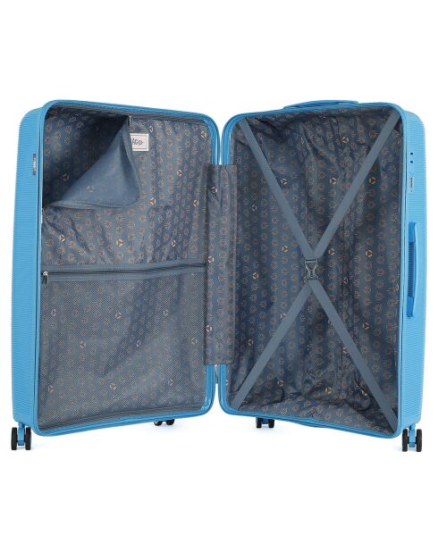 Orion Blue Langstreckenkoffer mit 4 Einzelrollen, 75 cm