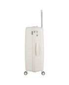 3 maletas individuales Centaure 75/65/56 cm blancas con 4 ruedas