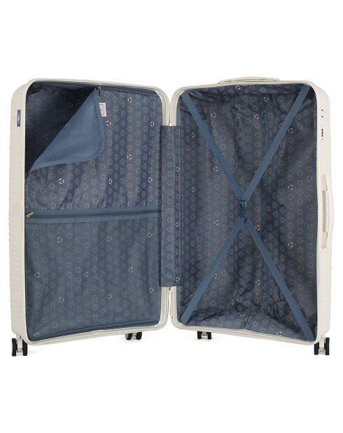 Long Stay Koffer 4 enkele wielen 75 cm Centaur wit