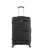 Valise Long Séjour 4 roues simples 75 cm Centaure noire