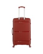 Valigia Long Stay 4 ruote singole 75 cm Centaure rosso bordeaux