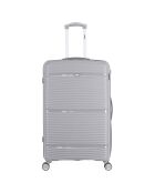 Koffer für einen längeren Aufenthalt, 4 Einzelräder, 75 cm, Centaur, grau