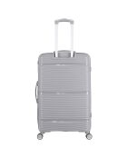 Koffer für einen längeren Aufenthalt, 4 Einzelräder, 75 cm, Centaur, grau