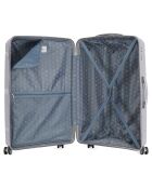 Koffer für einen längeren Aufenthalt, 4 Einzelräder, 75 cm, Centaur, grau