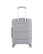 Kabinenkoffer 4 Einzelräder 55 cm Centaur grau