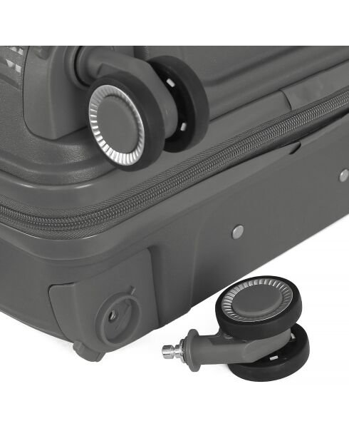 Valigia Long Stay 4 ruote semplici 75 cm Andromeda antracite