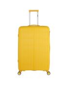 Valigia Long Stay 4 ruote semplici 75 cm Gialla Andromeda