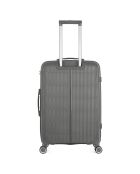 Mittelgroßer Reisekoffer 4 einfache Räder 65 cm Andromeda anthrazit