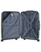 Mittelgroßer Reisekoffer 4 einfache Räder 65 cm Andromeda anthrazit