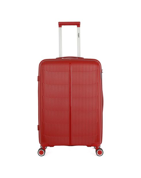 Medium Stay Koffer 4 enkele wielen 65 cm Andromeda donkerrood