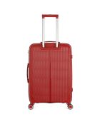 Medium Stay Koffer 4 enkele wielen 65 cm Andromeda donkerrood