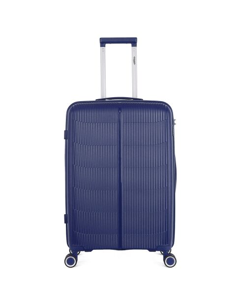 Medium Stay Koffer 4 enkele wielen 65 cm Andromeda marineblauw