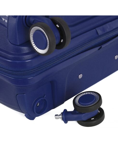Medium Stay Koffer 4 enkele wielen 65 cm Andromeda marineblauw