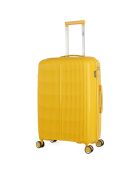 Valigia Medium Stay 4 ruote singole 65 cm Gialla Andromeda