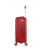 Valise Cabine 4 roues simples 56 cm Andromède rouge foncé