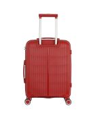 Valise Cabine 4 roues simples 56 cm Andromède rouge foncé