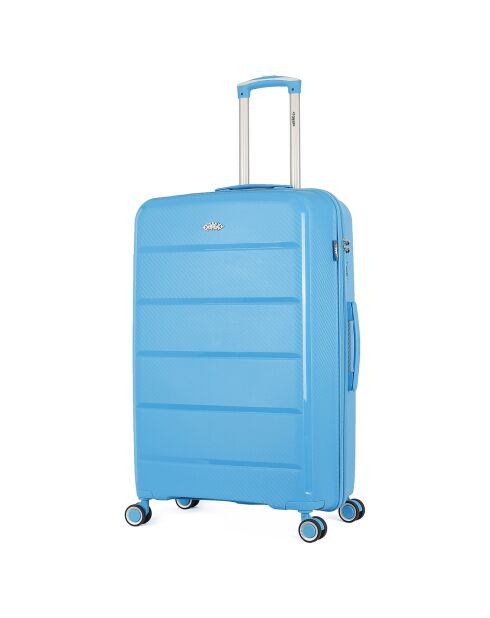 Maleta Long Stay 4 ruedas individuales 75 cm Phenix turquesa