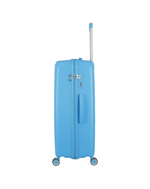 Maleta Long Stay 4 ruedas individuales 75 cm Phenix turquesa