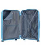 Maleta Long Stay 4 ruedas individuales 75 cm Phenix turquesa